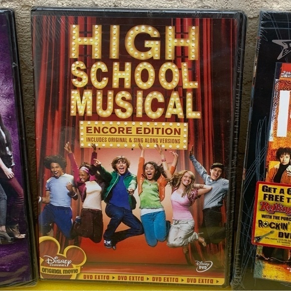 3 DVD Lot RENT, Pitch Perfect, HIGH SCHOOL MUSICAL - NEW SEALED DVD / widescreen - Picture 3 of 6